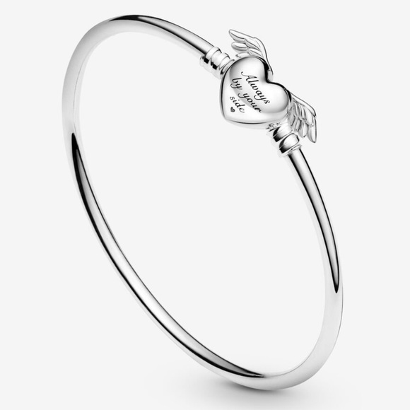 COPY - Pandora Winged Heart Bangle - Picture 4 of 4